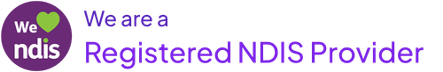 NDIS Registered Provider badge